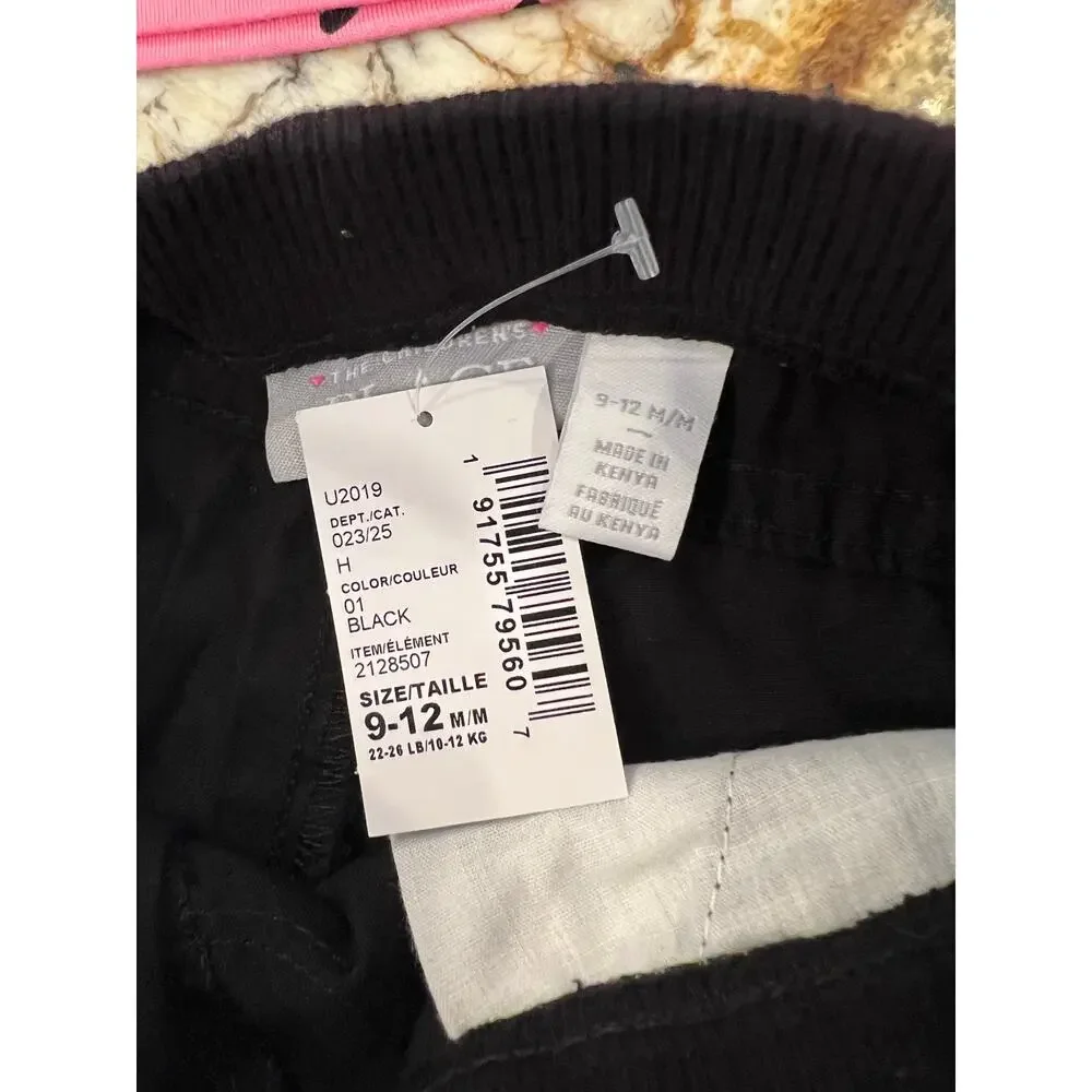 NWT Children's Place Pink Watermelon Tank & Black Short Outfit